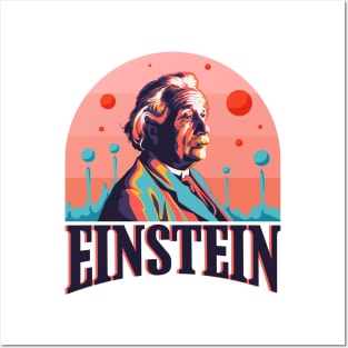 Albert Einstein. Posters and Art